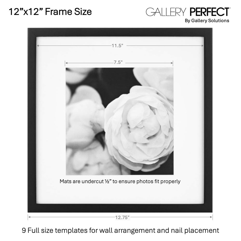 Gallery Perfect edge finish close-up highlighting painted black frame durability