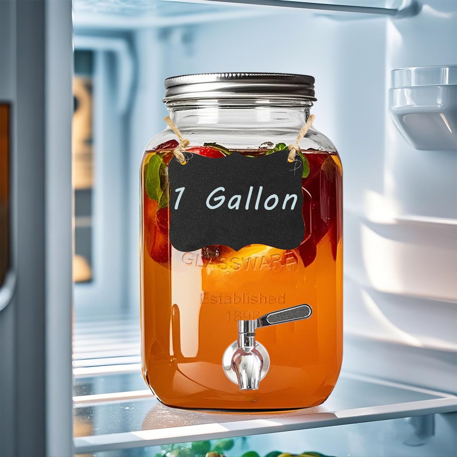 Galssmagic thick glass texture detail, durable hygienic container advantage