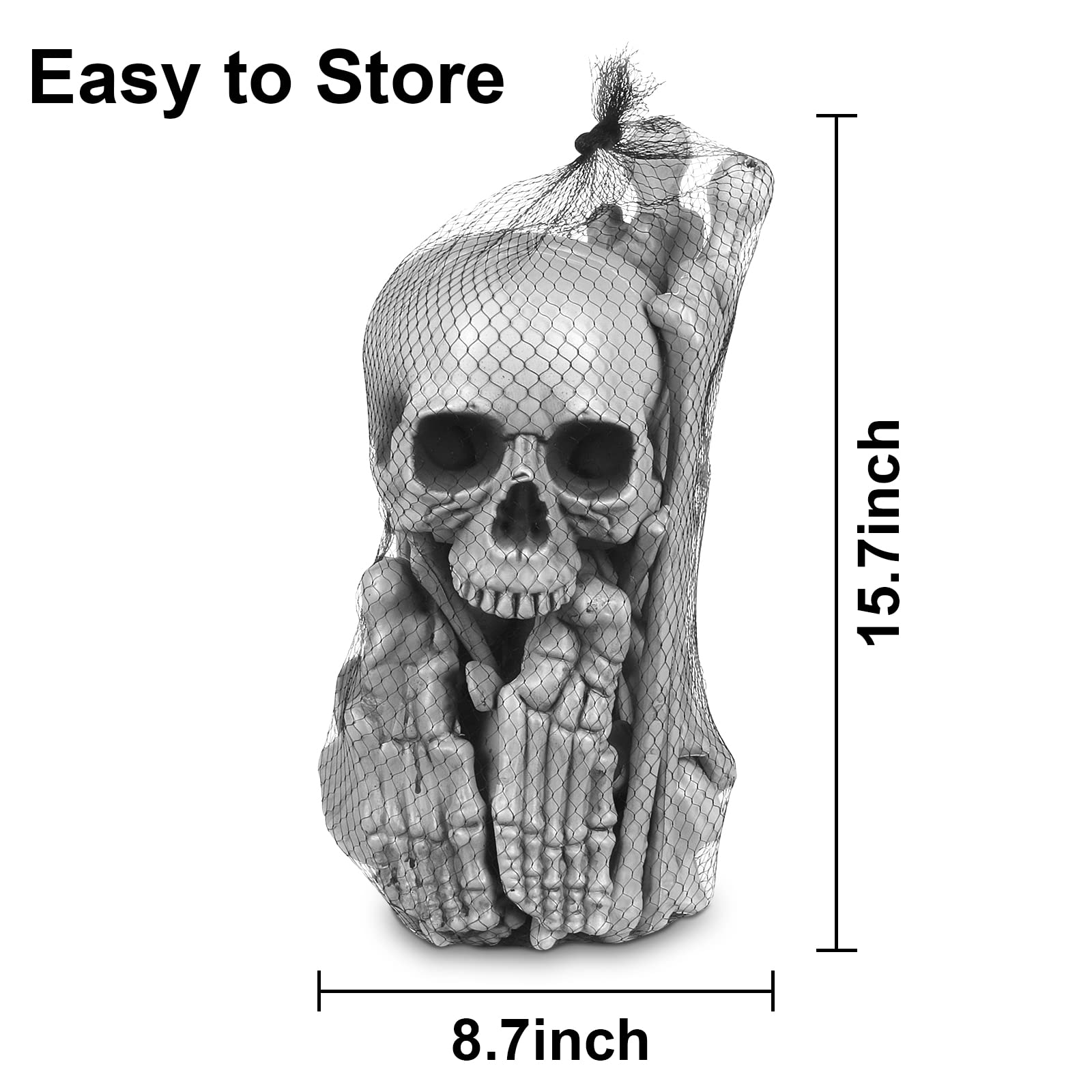 GameXcel mesh bag filled with bones for easy storage and transport