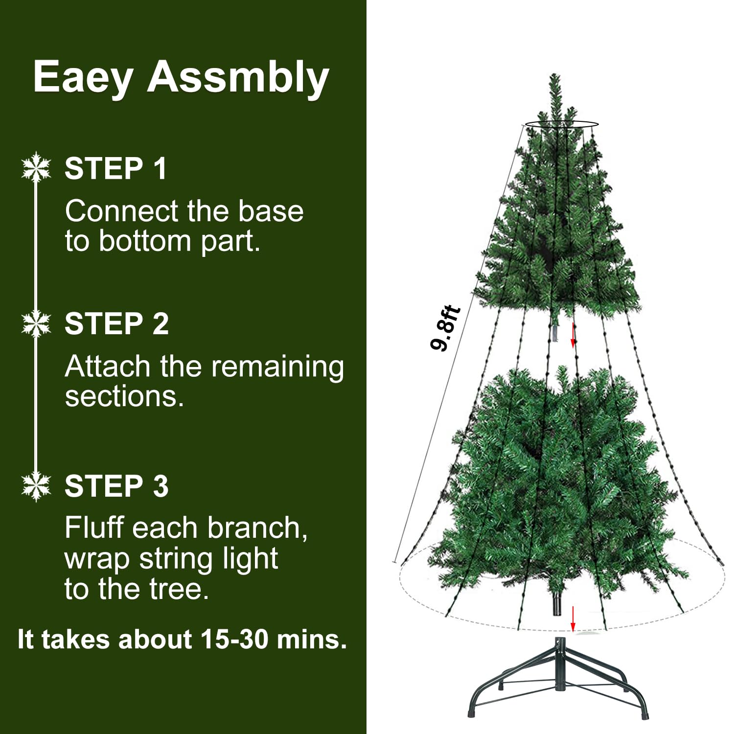 GameXcel sturdy metal stand base delivering stable all-season support