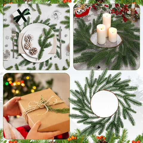 Gandeer placemat set styled on a winter dining table creating warm festive ambiance