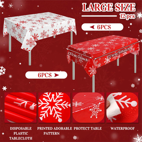 Ganeen close-up of snowflake print highlighting clear pattern and wipe-clean surface