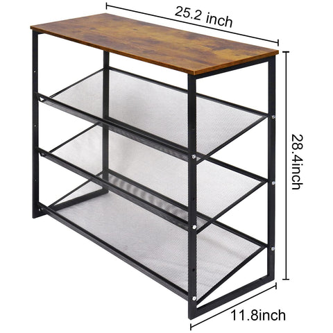 Garden 4 you close-up of angled mesh shelf showing secure heel support and airflow