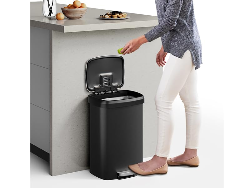 Garvee next to counter showing height scale and fit under countertops