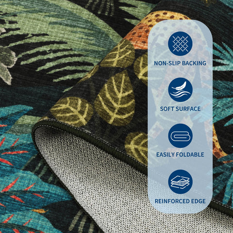 GarveeHome textured TPR backing displayed to show non-slip stability benefit
