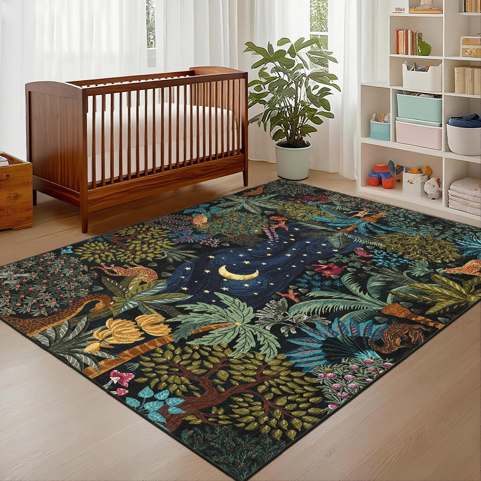 GarveeHome detailed pattern shot highlighting vivid jungle colors and depth