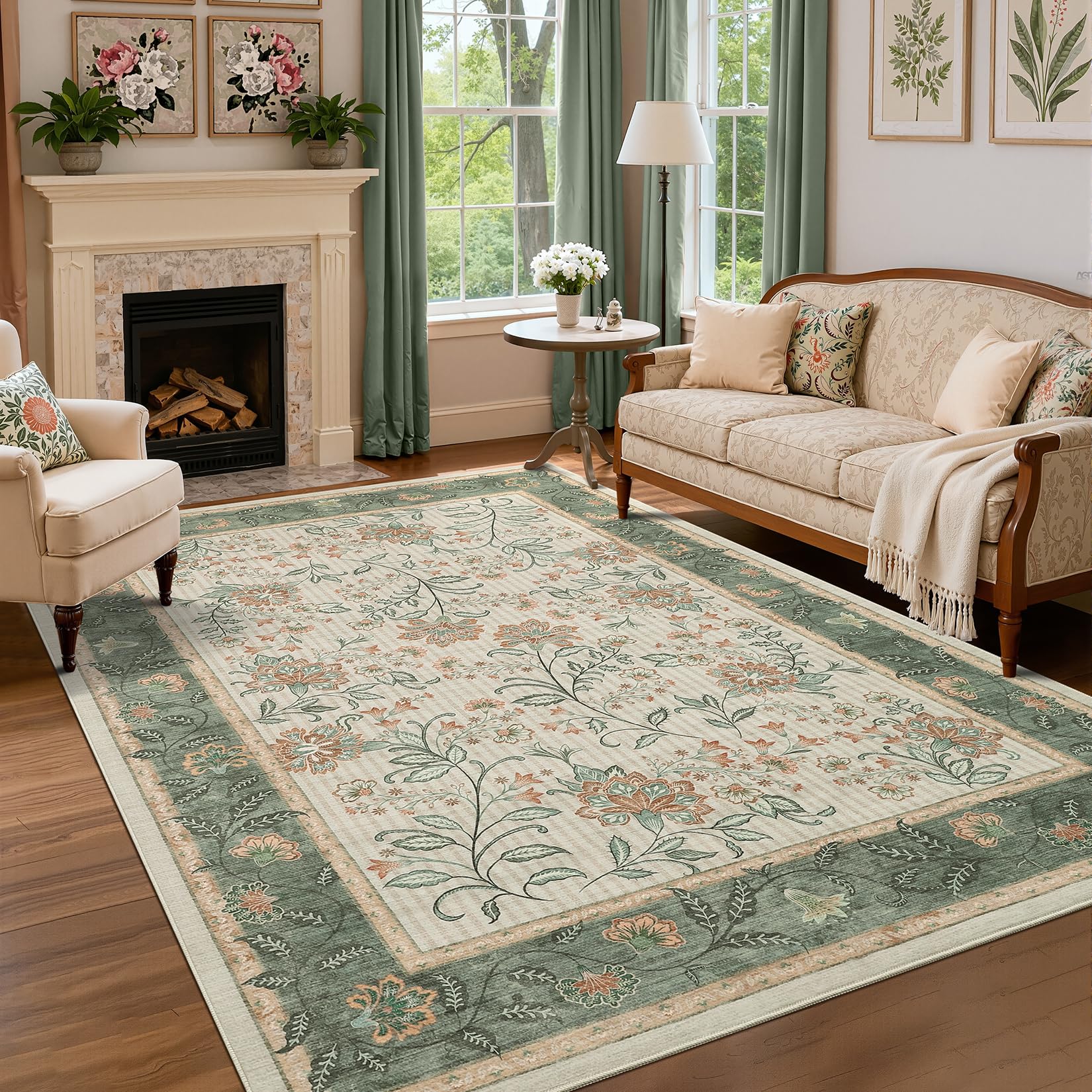 GarveeHome textured TPR backing shown for non-slip stability and safety