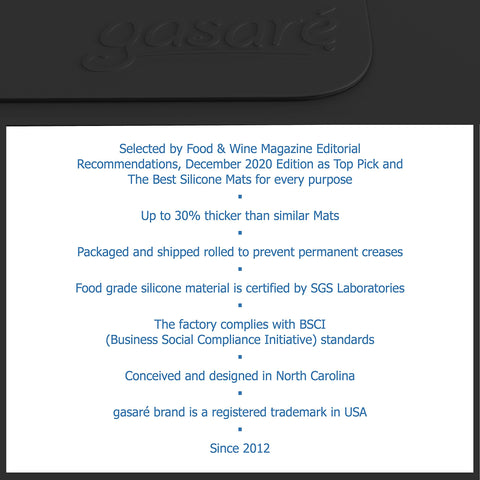 GASARÉ mat under an air fryer demonstrating stability and heat protection benefit