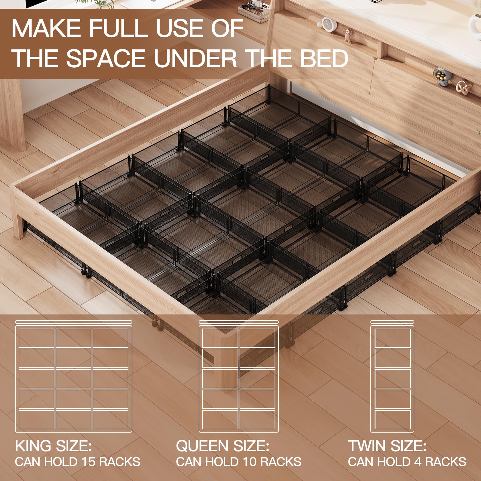 Gawerk folded flat demonstrating compact storage and space saving
