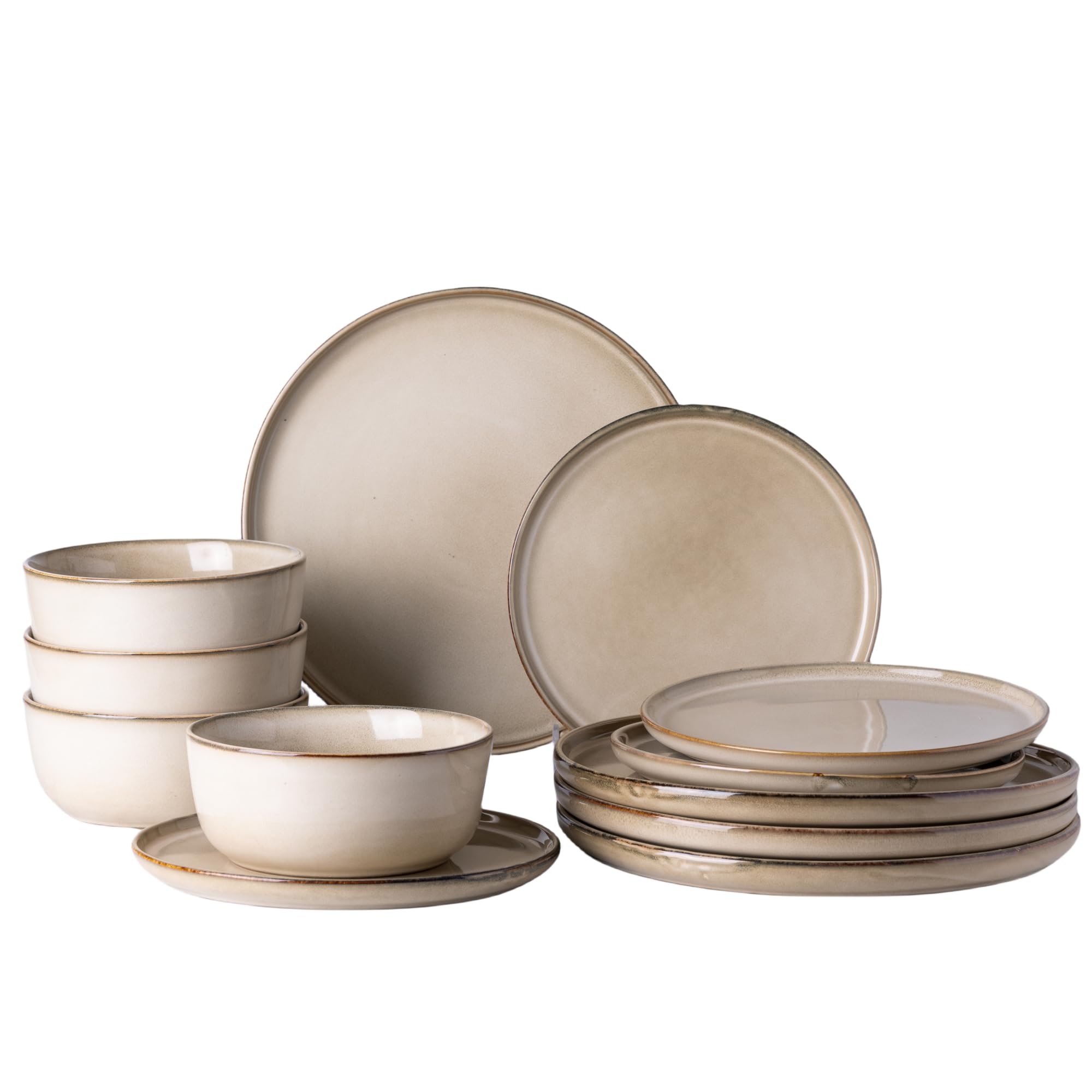 GBhome front view of full 12-piece set showing complete service and style