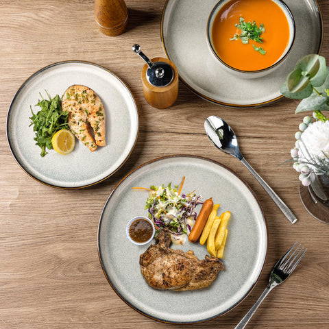 GBhome stacked plates showing compact storage and space-saving benefit