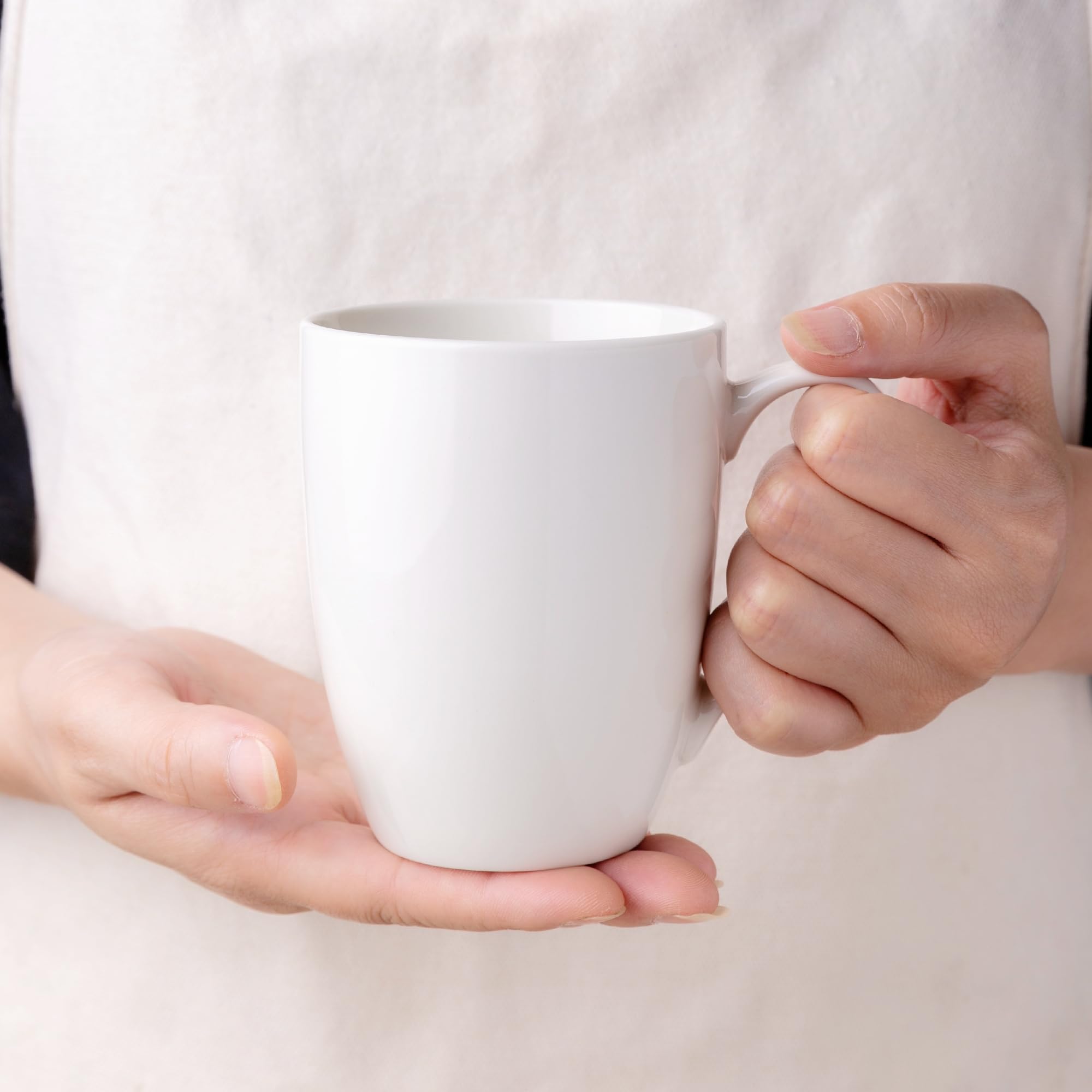 GBhome mugs inside dishwasher demonstrating easy cleaning convenience