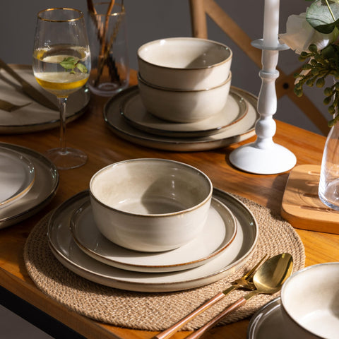 GBhome stacked plates demonstrating space-saving storage benefit