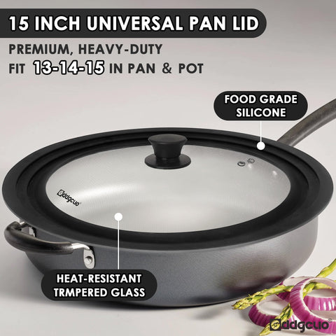 GDDGCUO silicone rim close-up showing heat resistance and secure seal