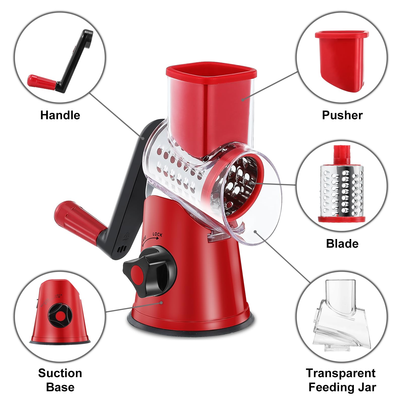 GDL detachable parts in dishwasher showing quick cleaning convenience