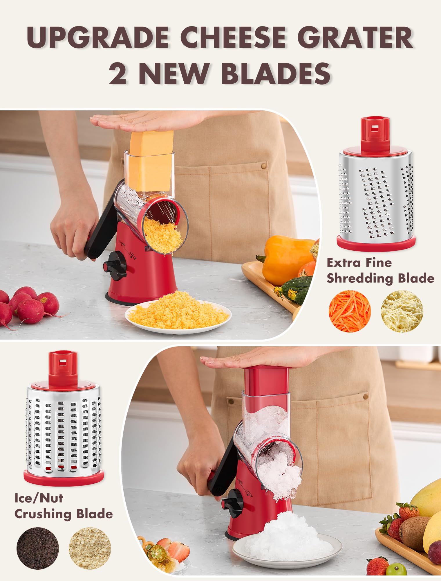 GDL five-blade set displayed to show multiple cutting options