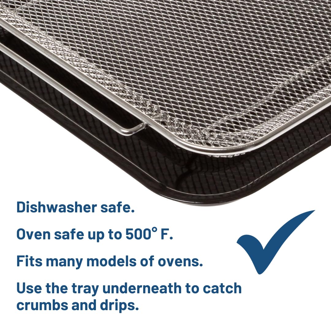 GE tray crumb catcher detail protecting oven from drips and easing cleanup