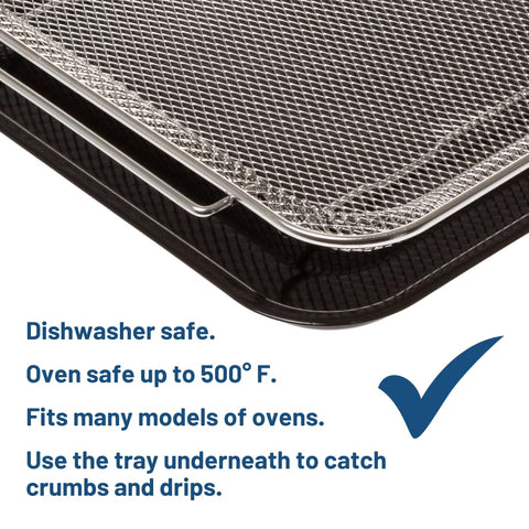GE tray crumb catcher detail protecting oven from drips and easing cleanup