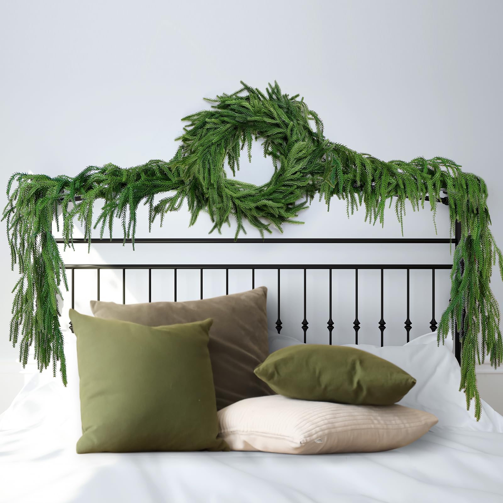 Geegoods trimmed branches used to craft a wreath demonstrating DIY versatility