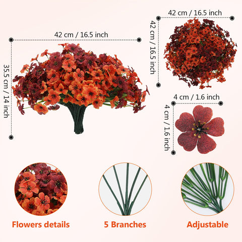 Geegoods in a hanging basket illustrating versatile display options and UV resistance