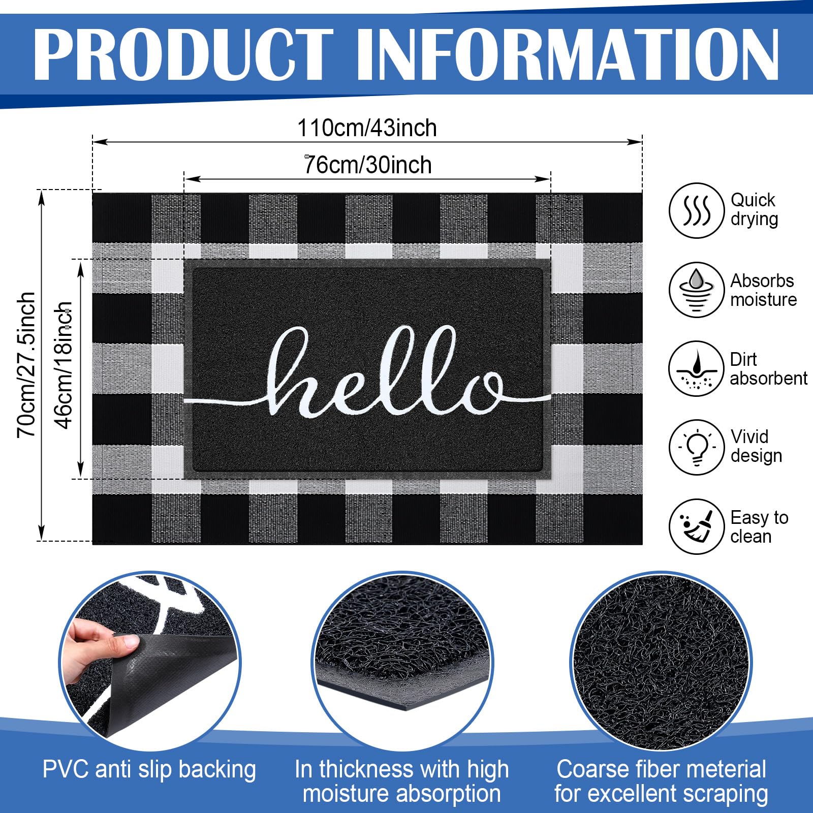Geelin close-up of embroidered Hello text displaying textured detail and charm