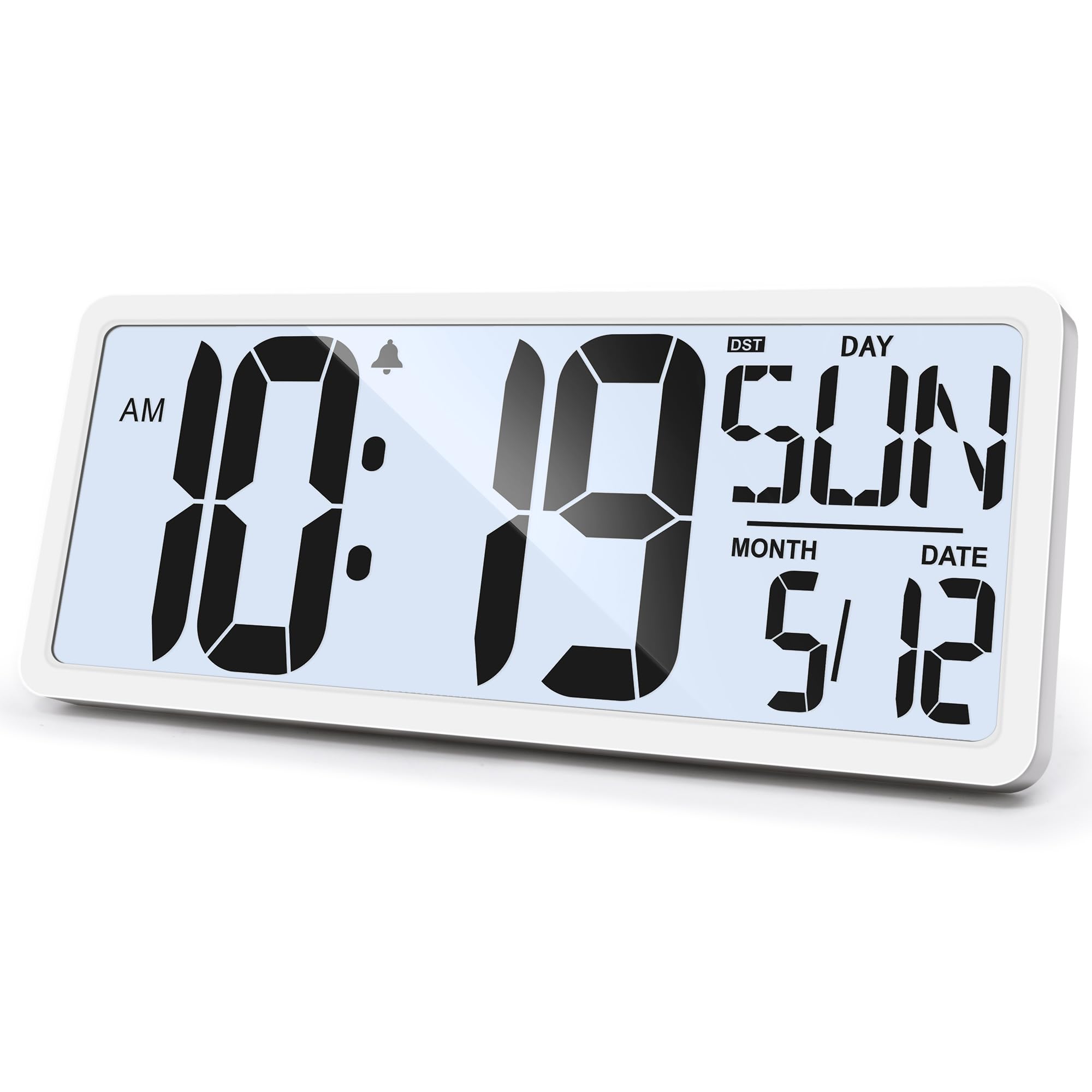 GEELION front display showing large readable digits, clear visibility benefit