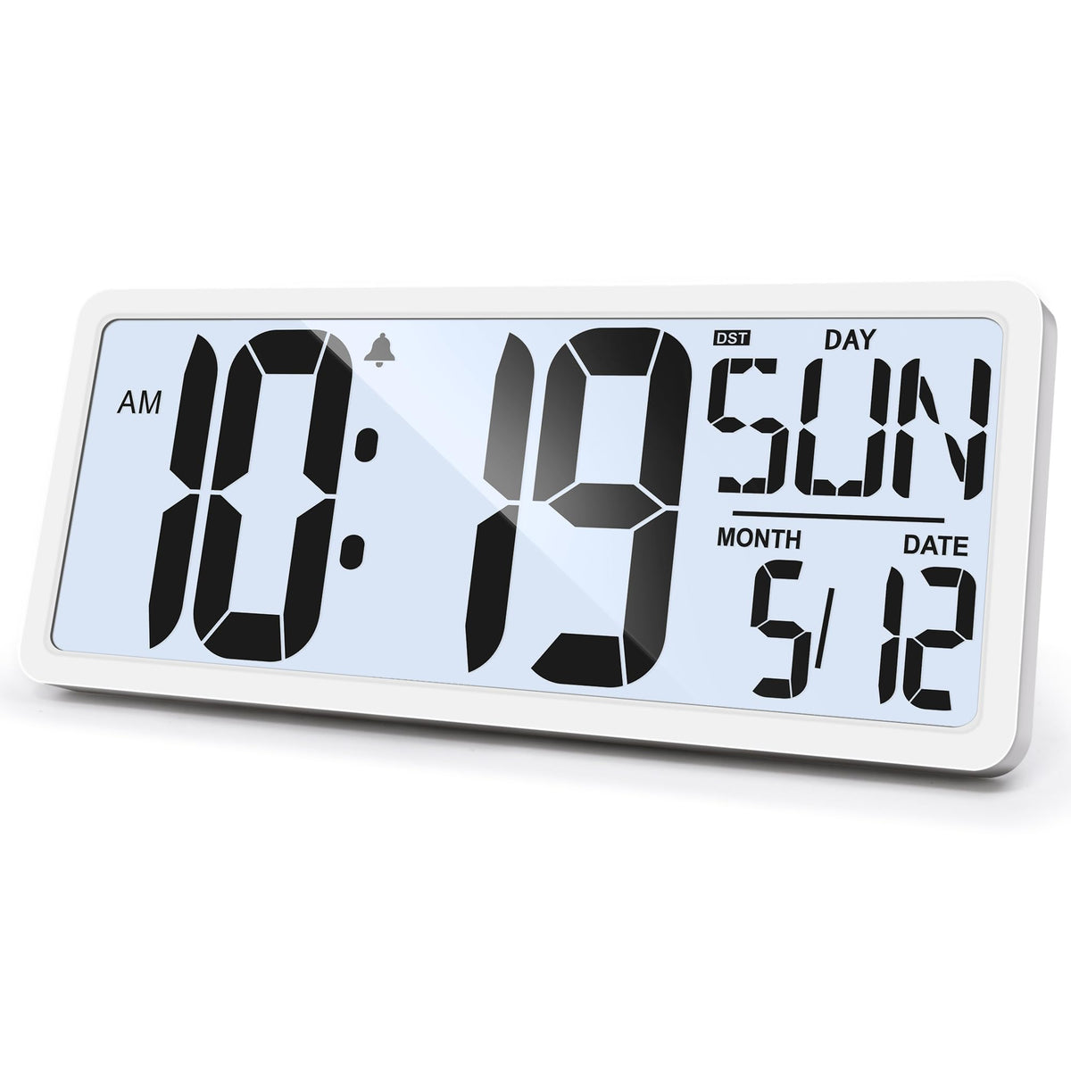 GEELION front display showing large readable digits, clear visibility benefit