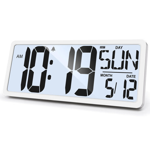 GEELION front display showing large readable digits, clear visibility benefit