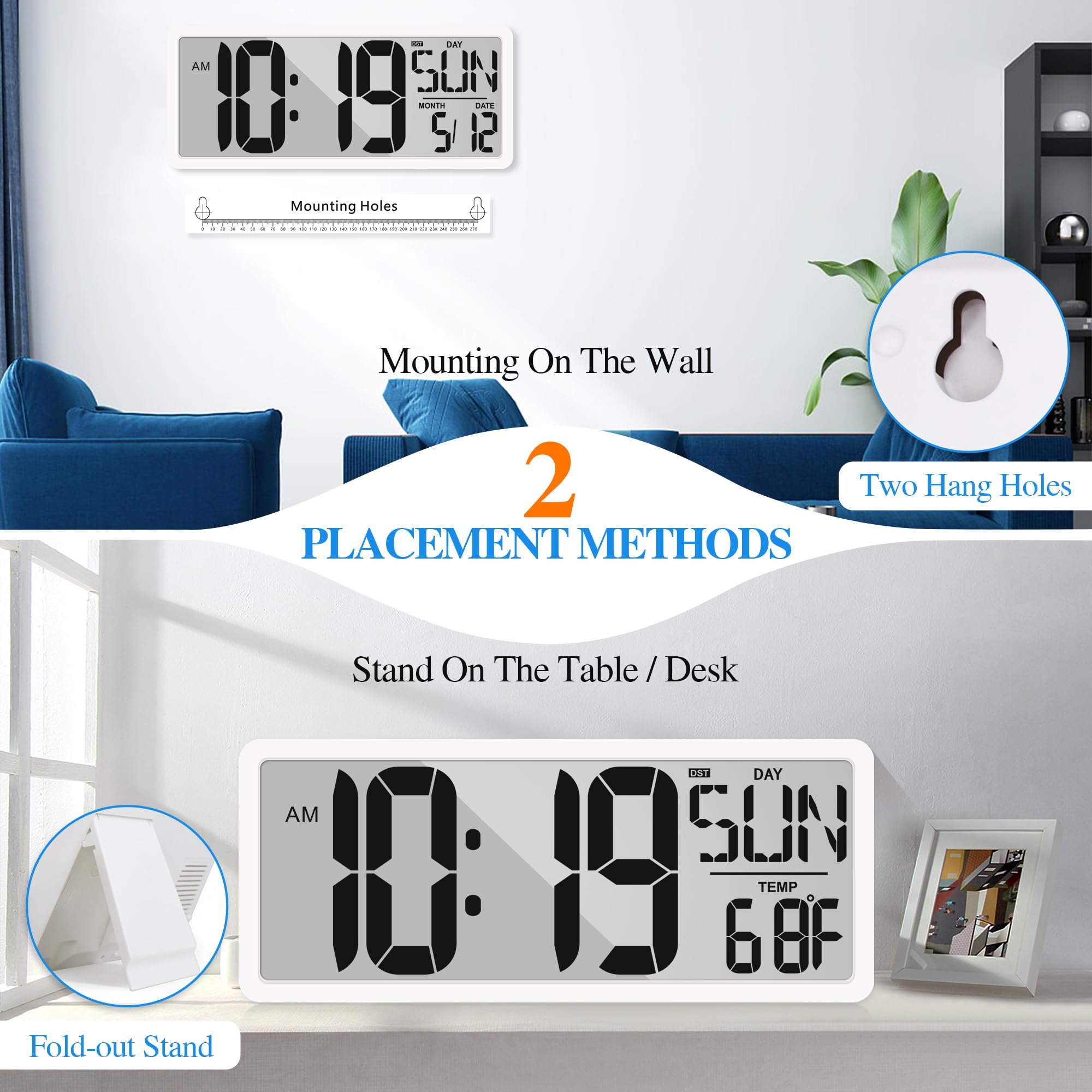GEELION display with temperature and mode icons, quick information benefit