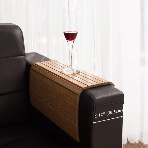 GEHE tray on sofa holding cup and remote for convenient reach