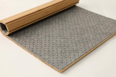 GEHE tray styled in living room adding natural, eco-friendly decor