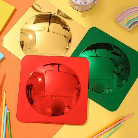 Geiserailie mirrors mounted in a classroom sensory corner encouraging calm focus