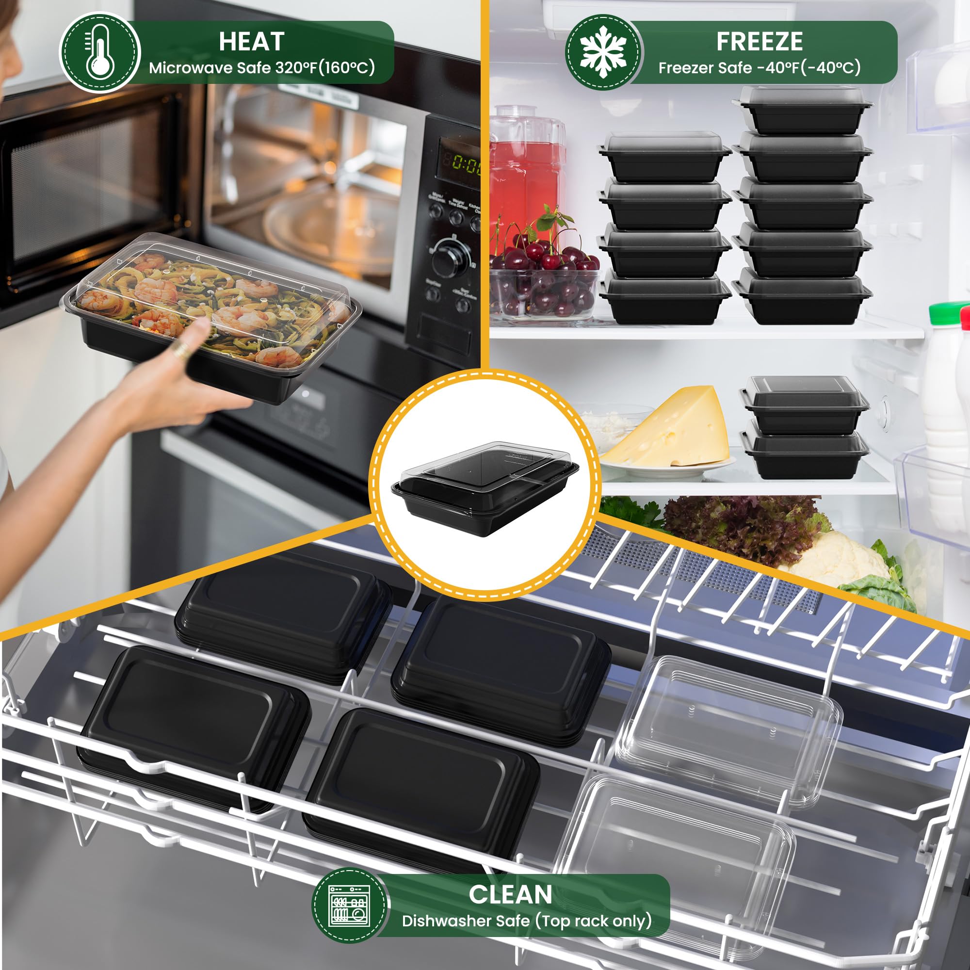 Geisoun container next to hand showing 28oz portion advantage