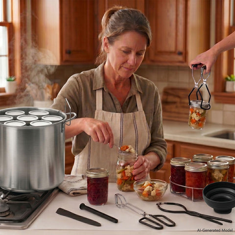 Geliwosy kitchen lifestyle preserving session encouraging small-batch canning