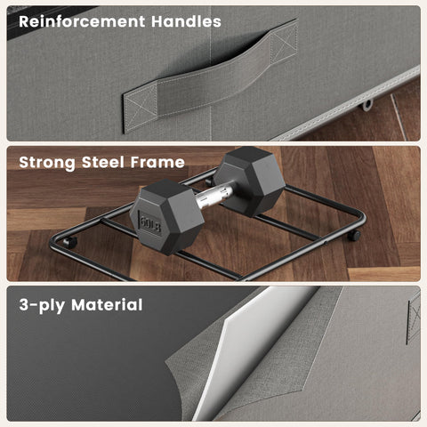 GEMWON metal frame detail illustrating sturdy construction benefit