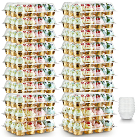 Gencywe front packaging showing clear 12-cup carrier and included liners for neat presentation
