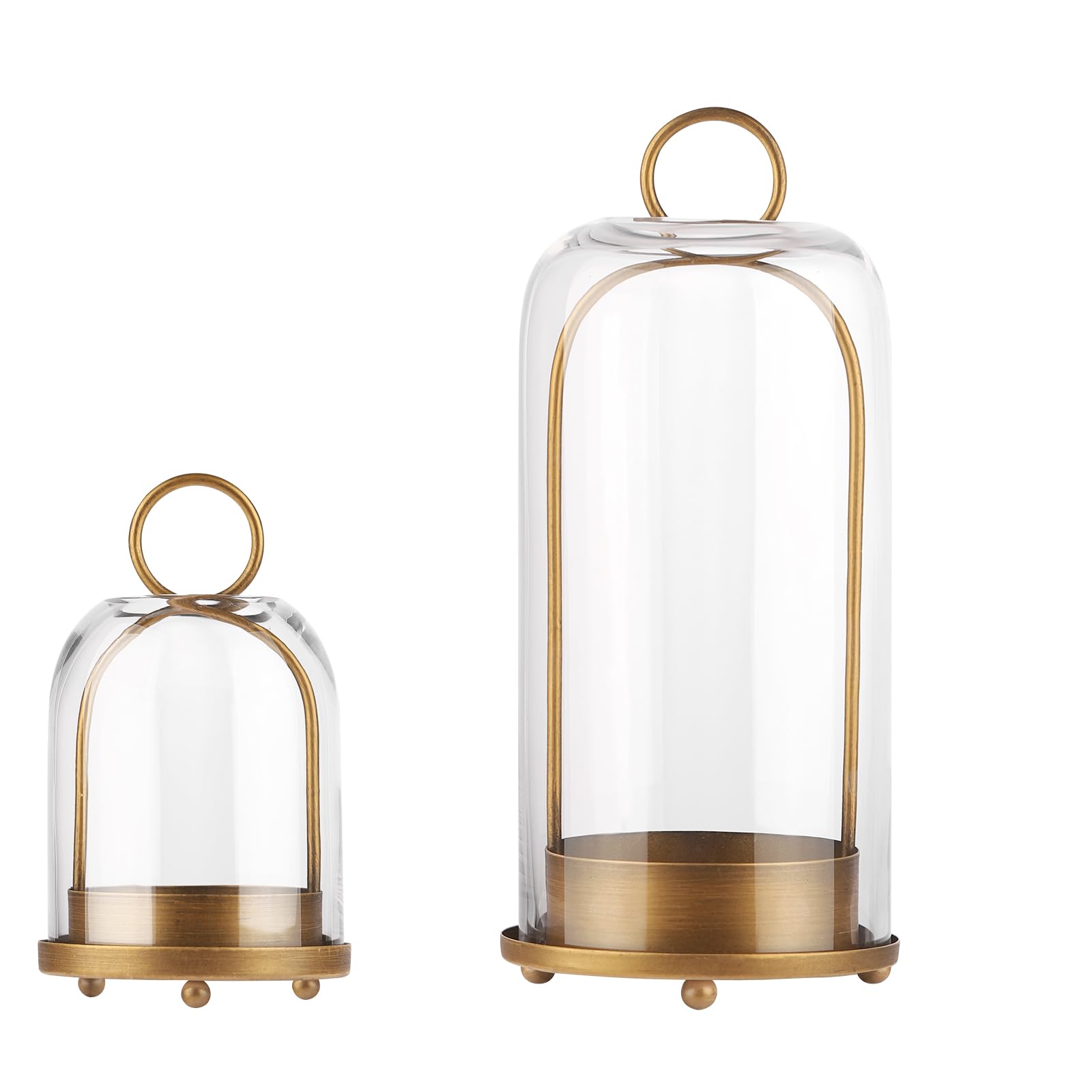 Generic brass front view showing both holders and antique finish benefit