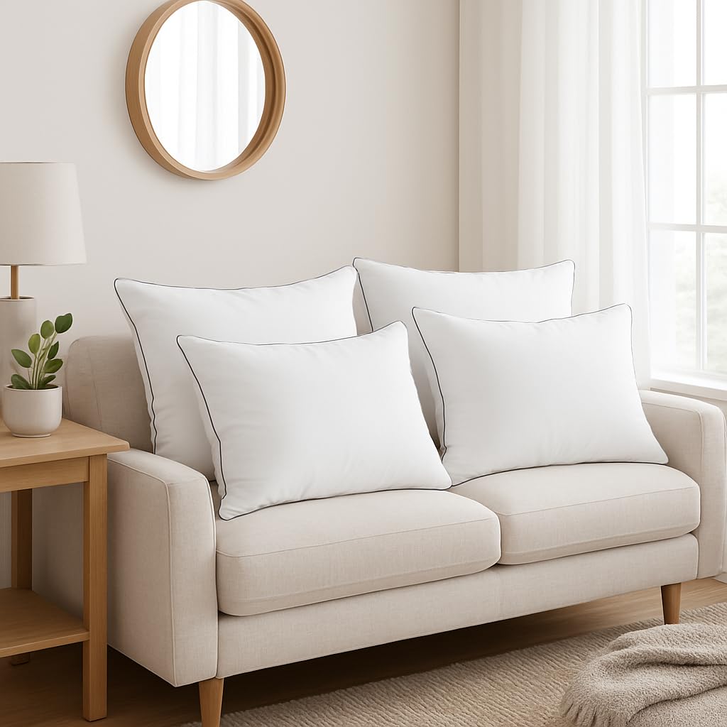 Generic brand pillow beside ruler for queen size comparison and correct fit benefit
