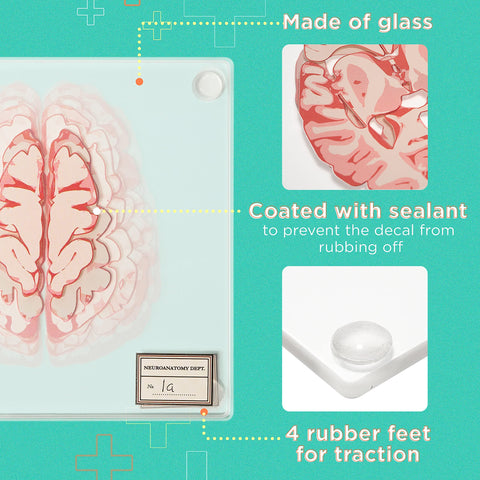 Generix Geek stacked coasters forming full brain, visual assembly benefit