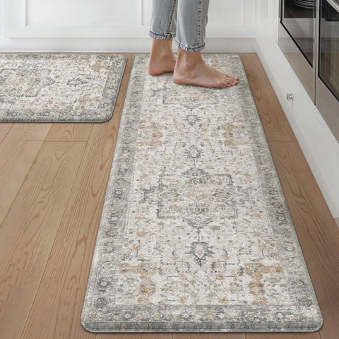 GENIMO mat at breakfast bar enhancing comfort and cohesive kitchen decor