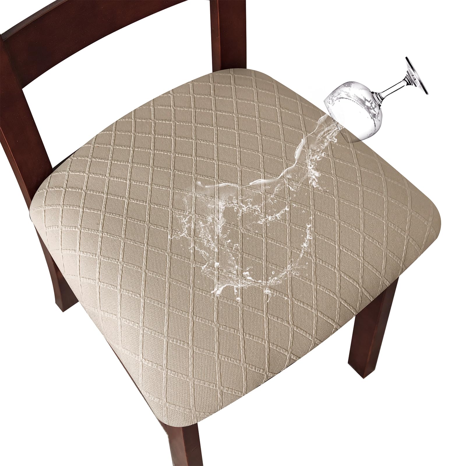 Genina front packaging showing six seat covers and benefits