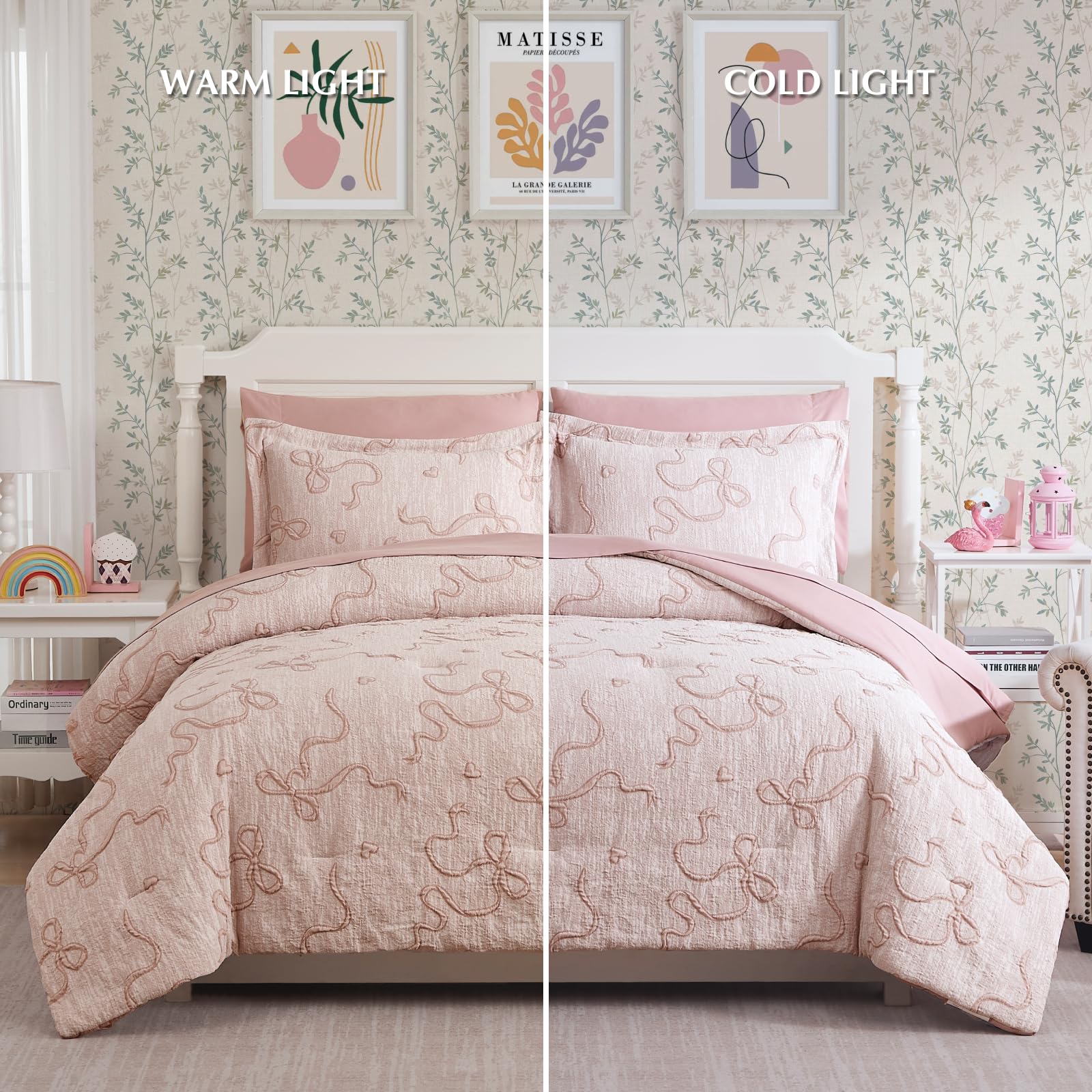Geniospin bed in dorm room lifestyle shot showing compact stylish bedding for small spaces