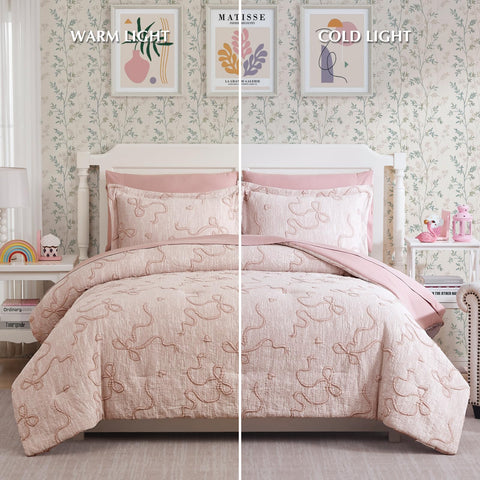 Geniospin bed in dorm room lifestyle shot showing compact stylish bedding for small spaces