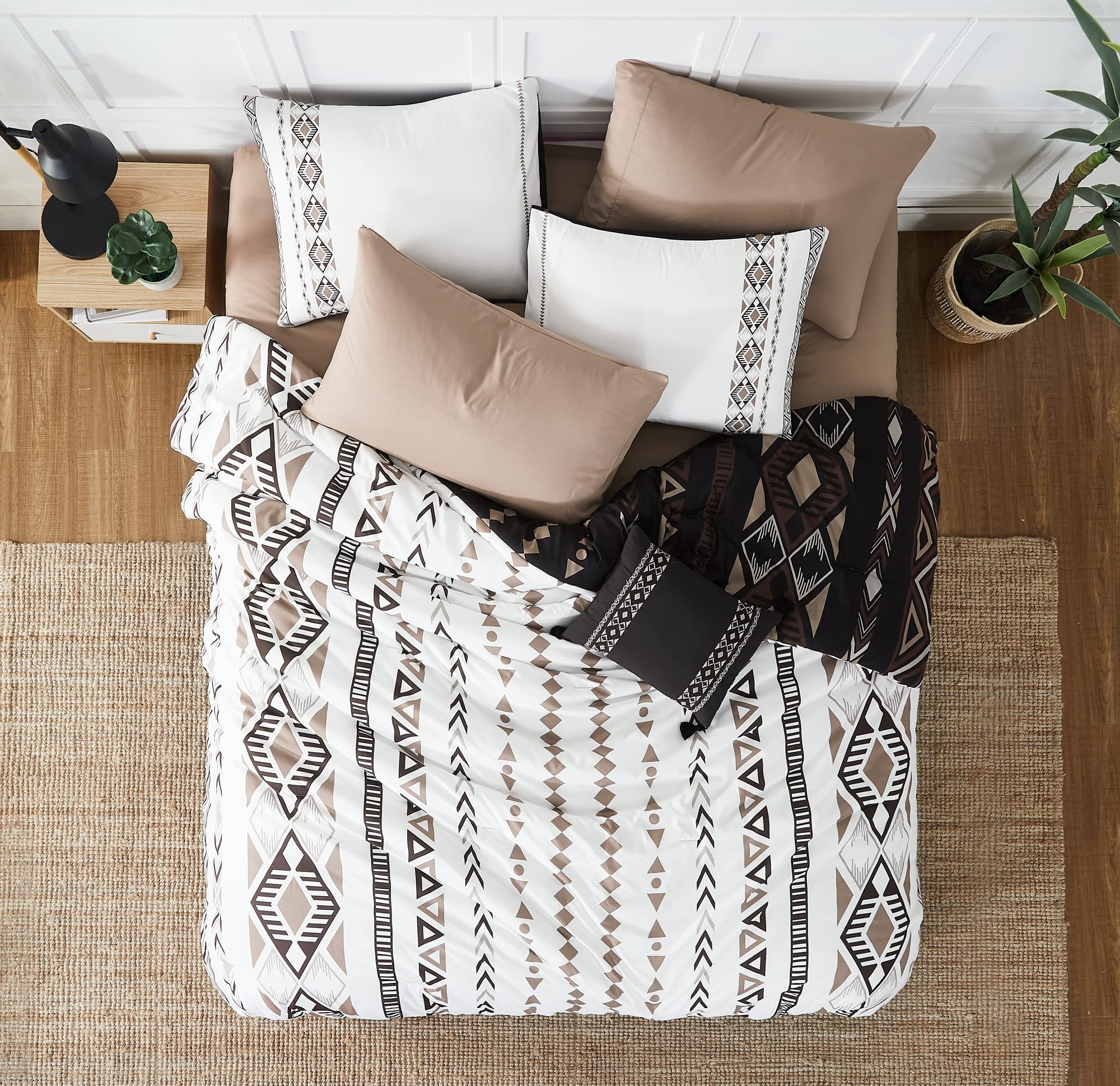 Geniospin fitted sheet deep pockets secure mattress up to 14 inches