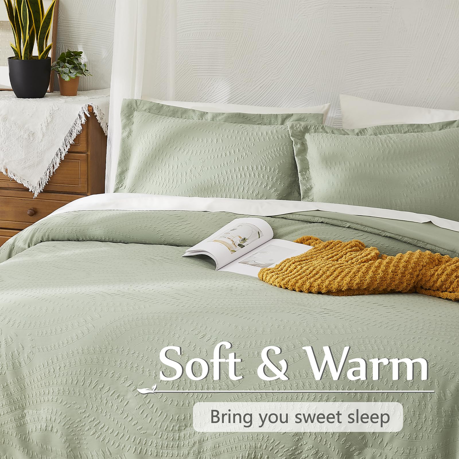 Geniospin shams and pillowcases detail showing coordinated style and comfort