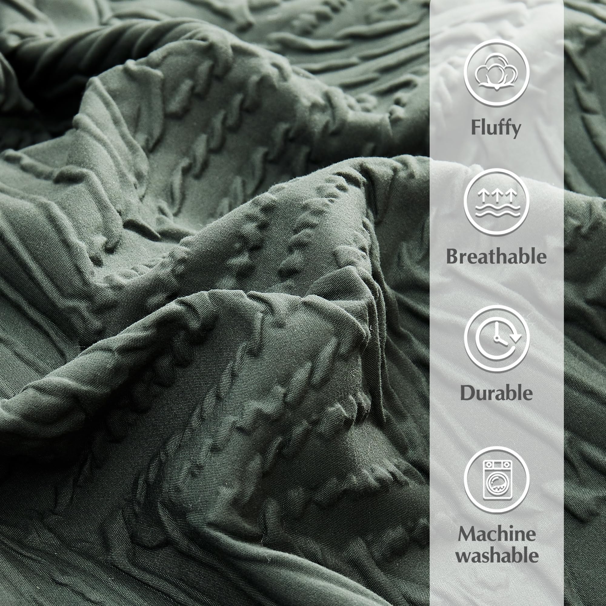 Geniospin arranged shams and pillowcases showing coordinated design benefit