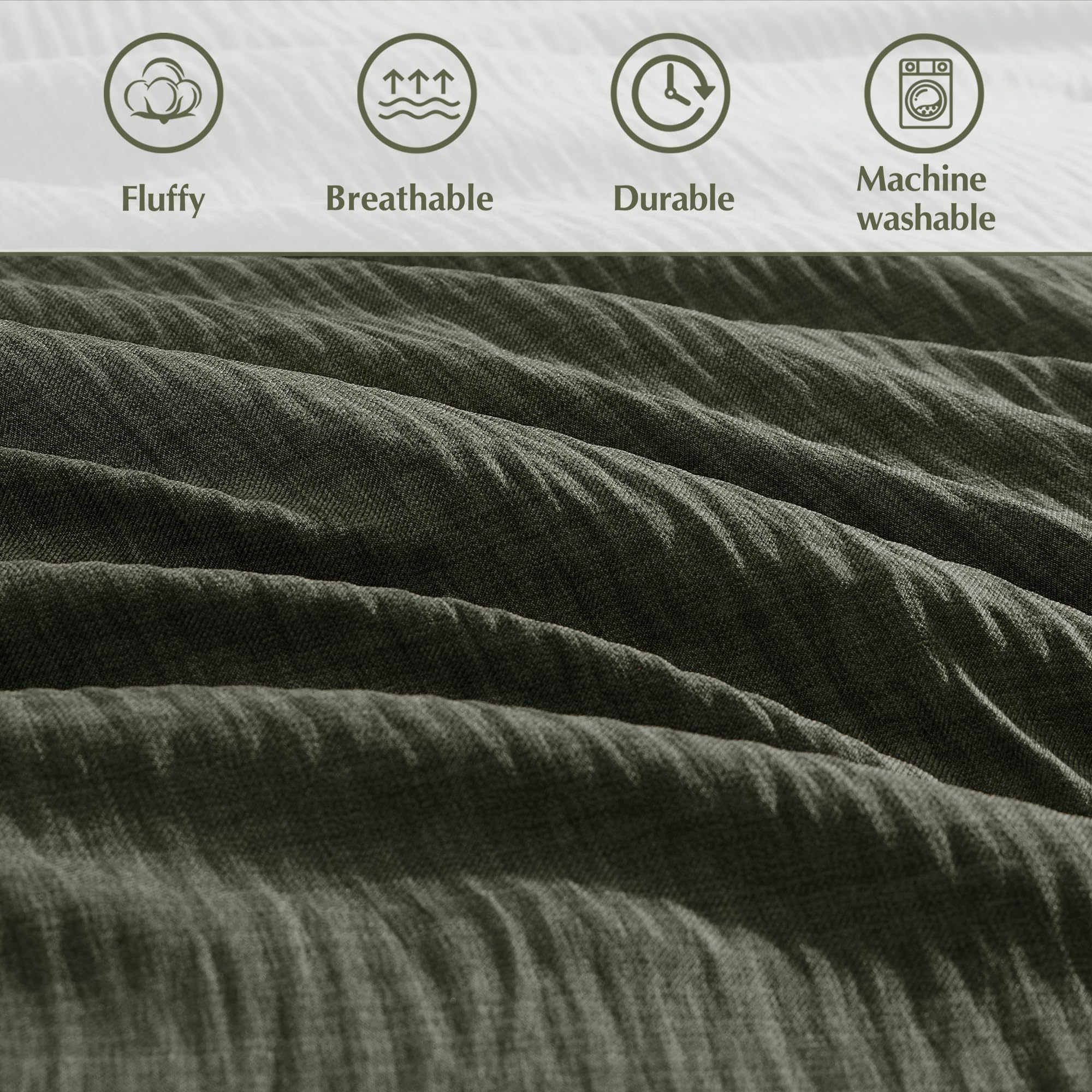 Geniospin fitted sheet detail demonstrating deep pocket fit and secure hold