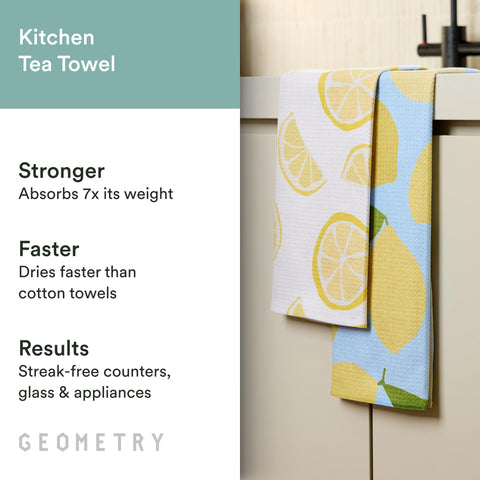 GEOMETRY close-up Geoweave texture highlighting absorbency and softness