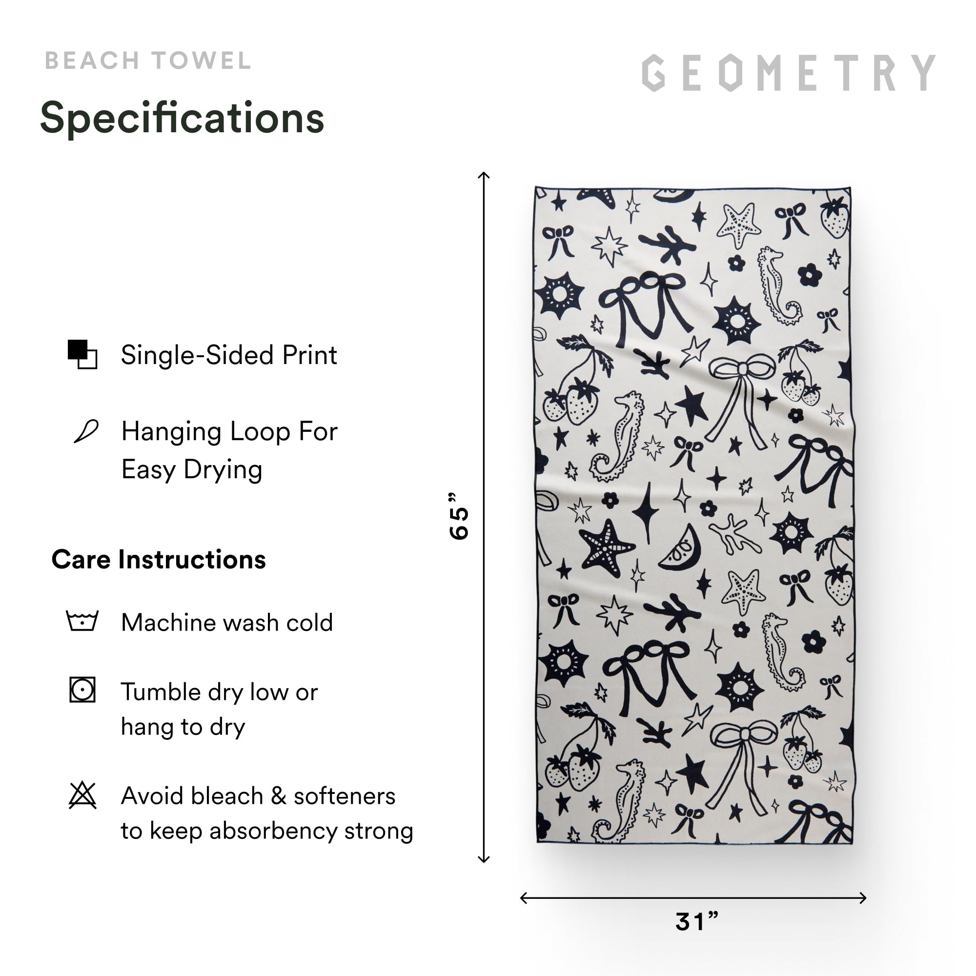 GEOMETRY vivid Spring & Summer print detail retaining bright colors