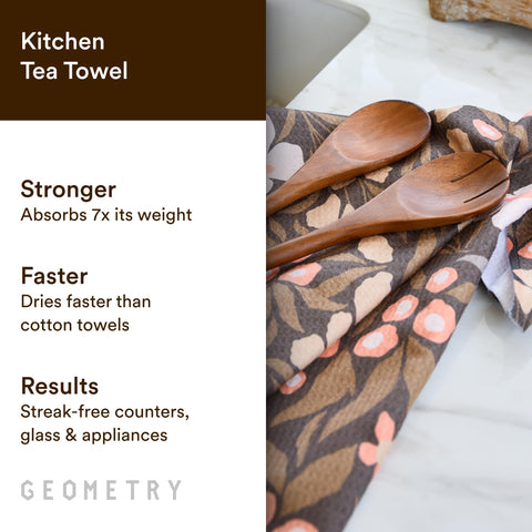 GEOMETRY Geoweave close-up showing tight weave and superior absorbency